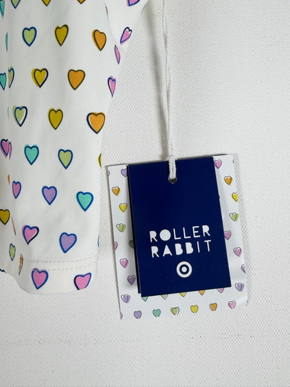Roller Rabbit x Target Size XL Disco Hearts Wave Tank Top XXS, XS or S - Picture 6 of 11